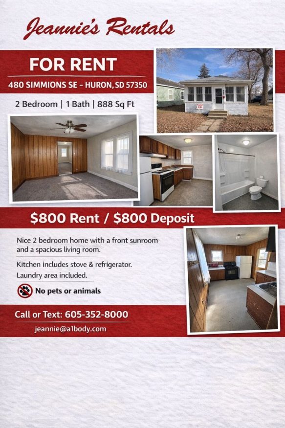 480 SIMMIONS SE HURON SD