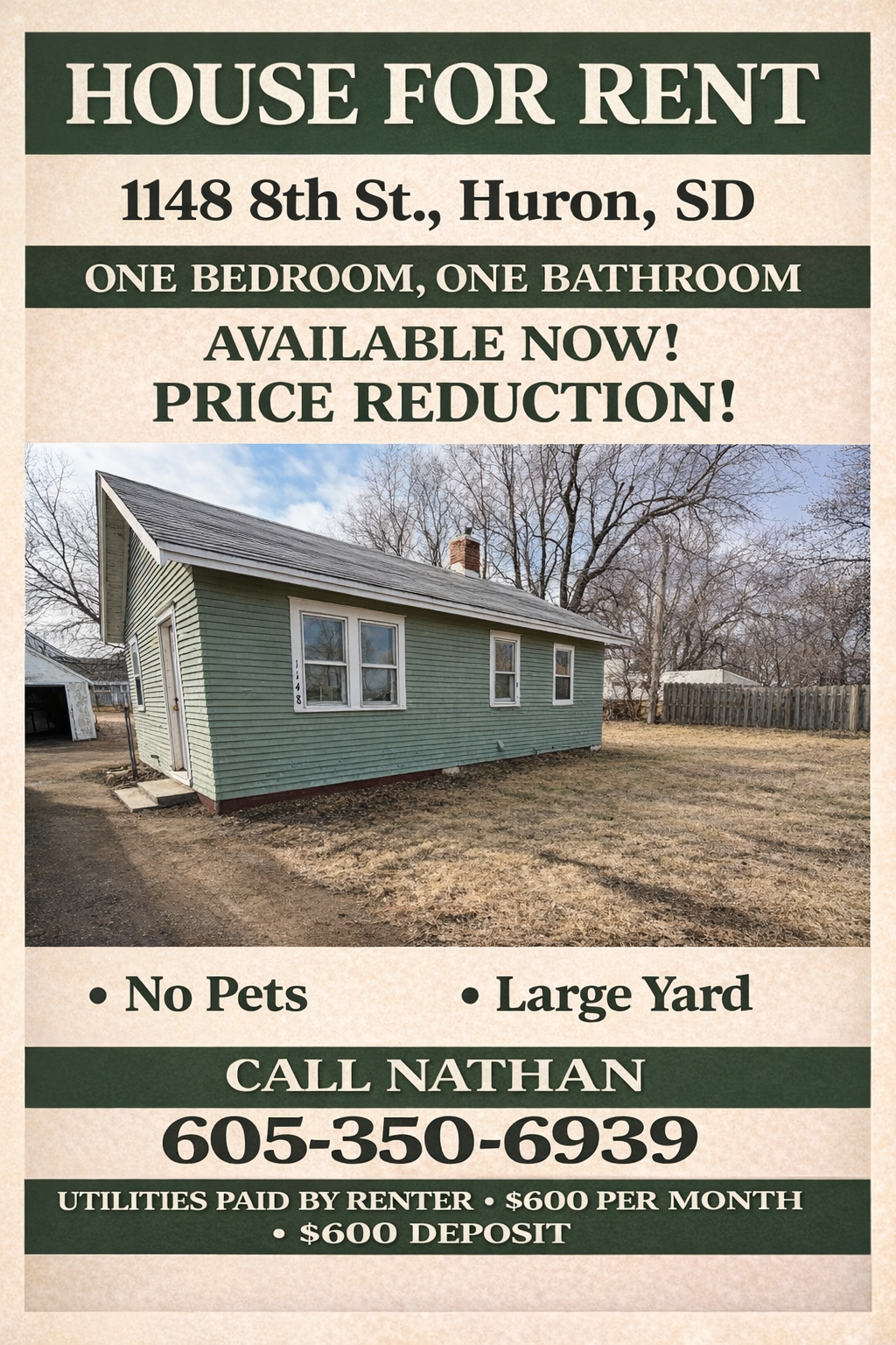 1148 8th st SW Huron SD